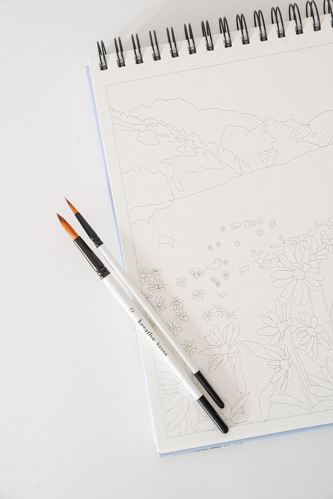 landscape watercolor book