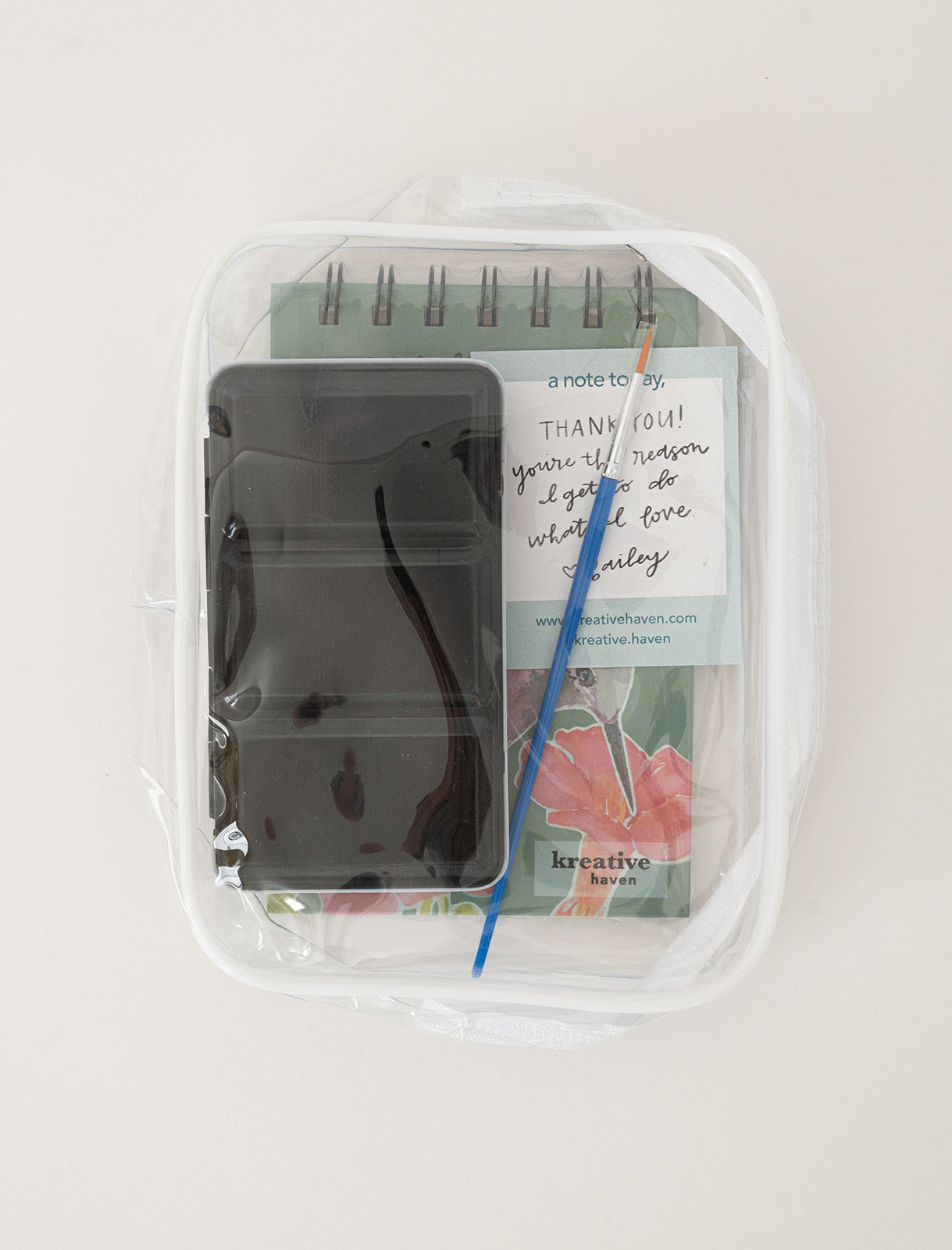 a little bit of summer - mini watercoloring book