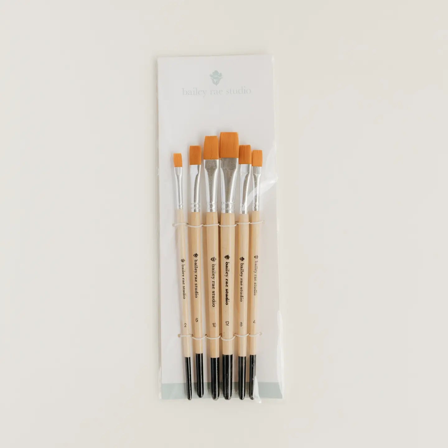 NEW flat brush set