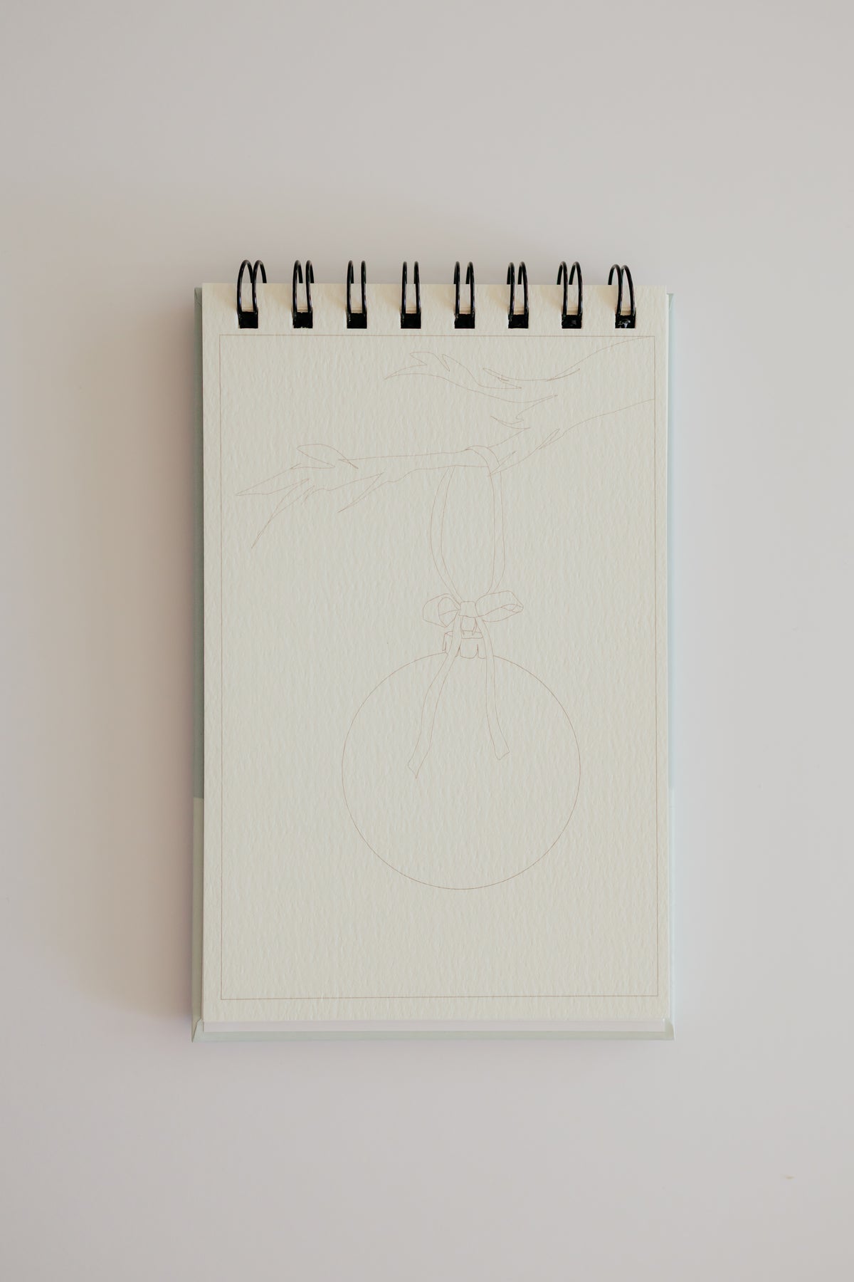 a little bit of christmas - mini watercolor book
