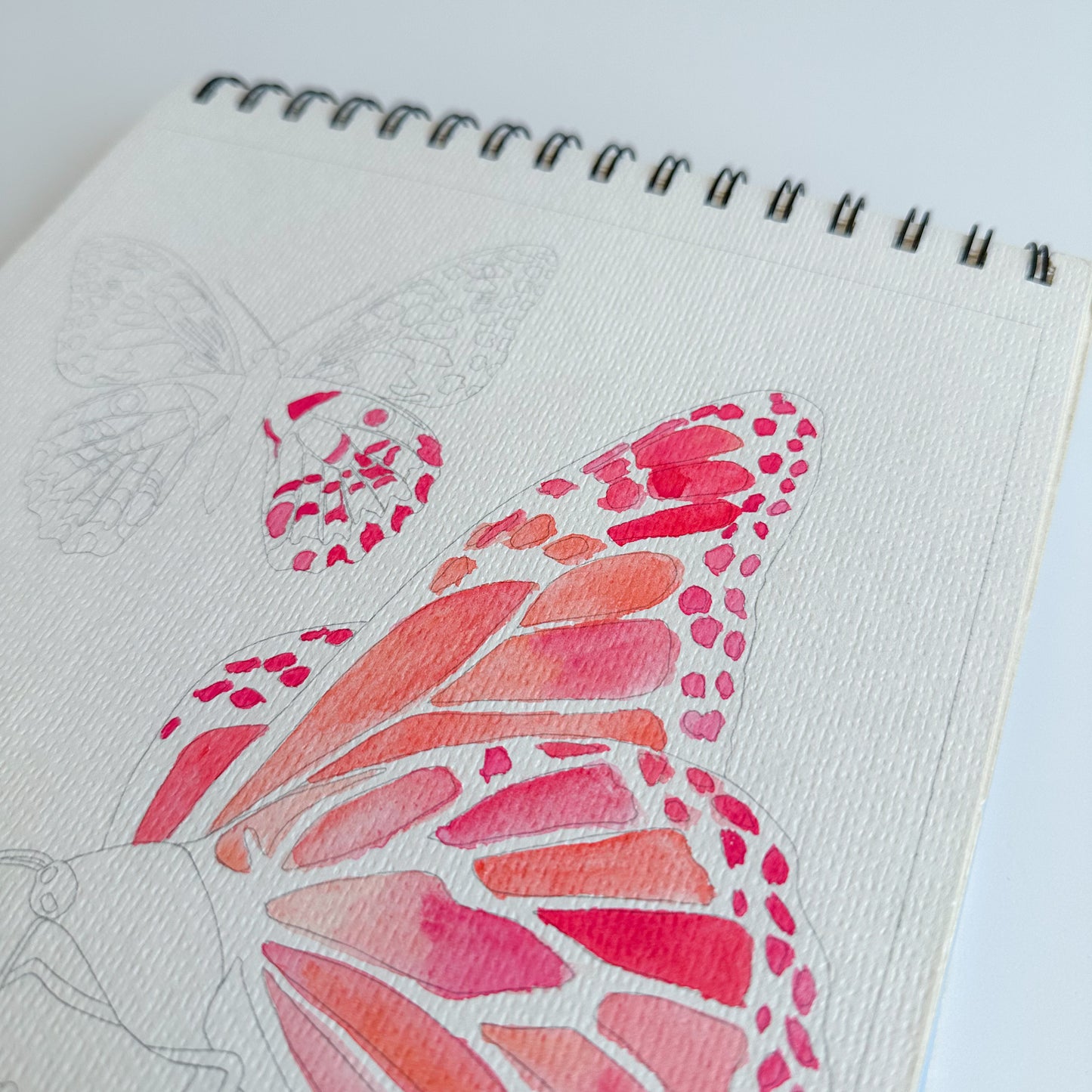 floral watercolor book