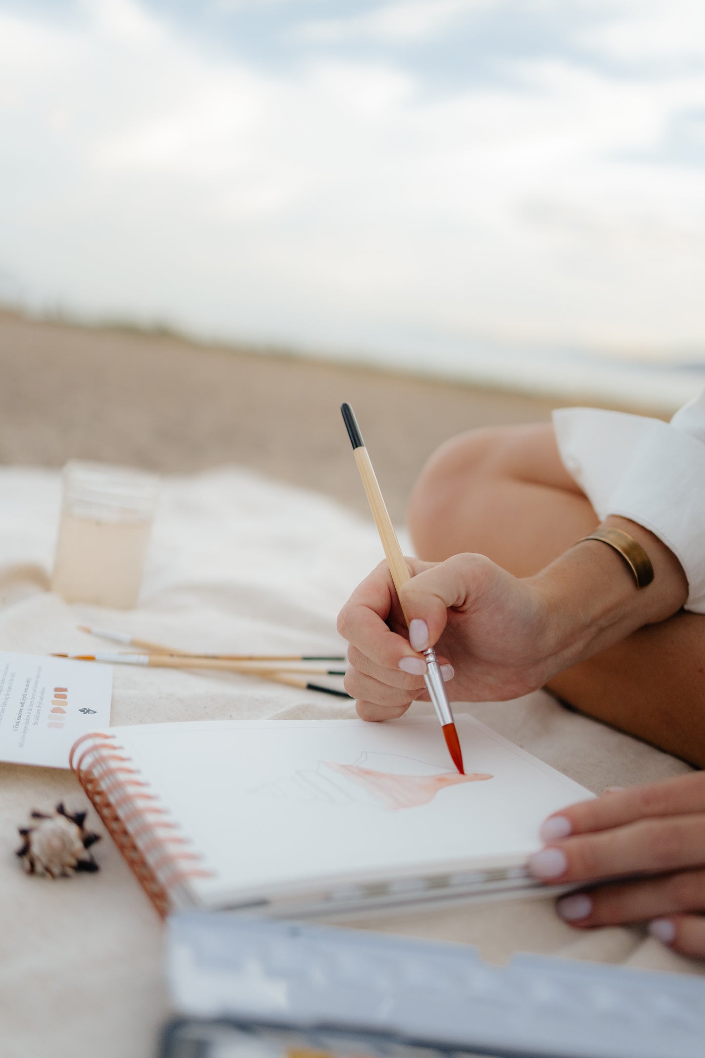 NEW coastal — watercolor workbook