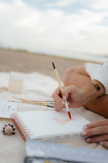 NEW coastal — watercolor workbook