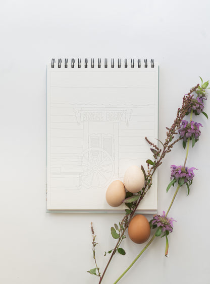 NEW - country life watercoloring book