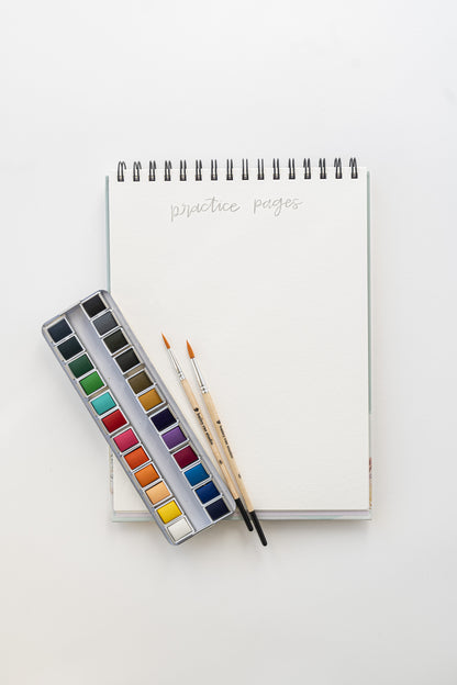 NEW - country life watercoloring book