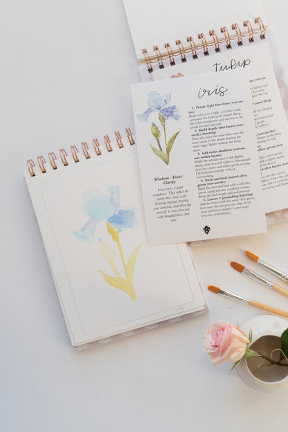 FLOWERS watercolor bundle