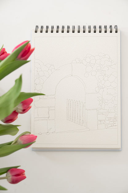 landscape watercolor book