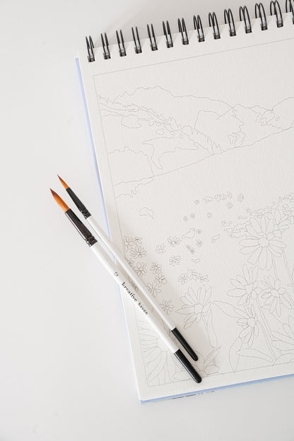 landscape watercolor book