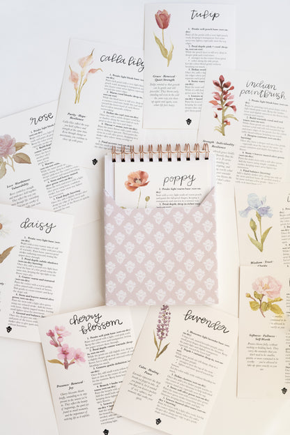 NEW flowers — watercolor workbook