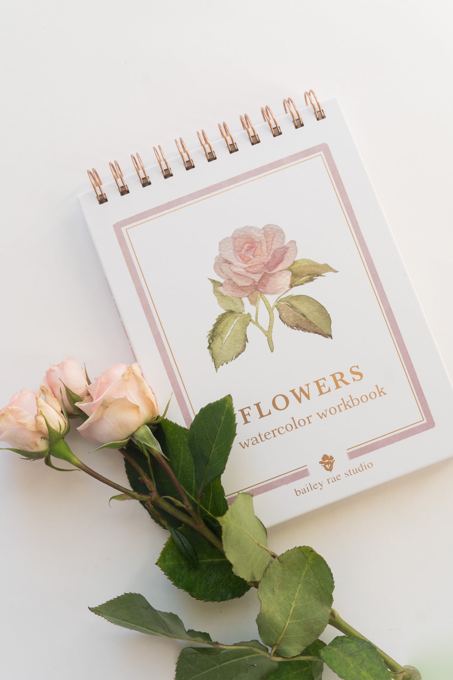 NEW flowers — watercolor workbook
