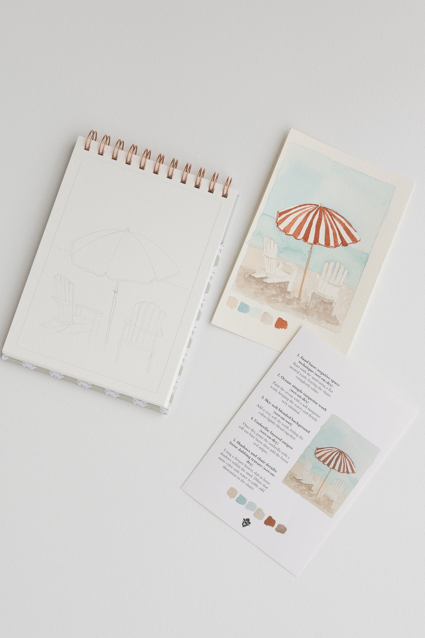 NEW coastal watercolor bundle