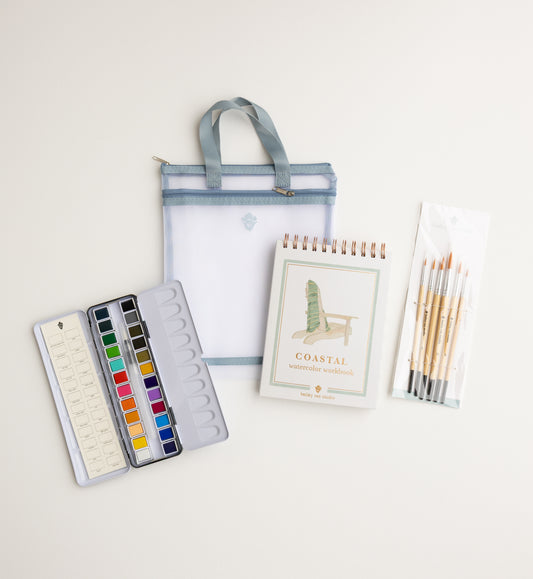 NEW coastal watercolor bundle