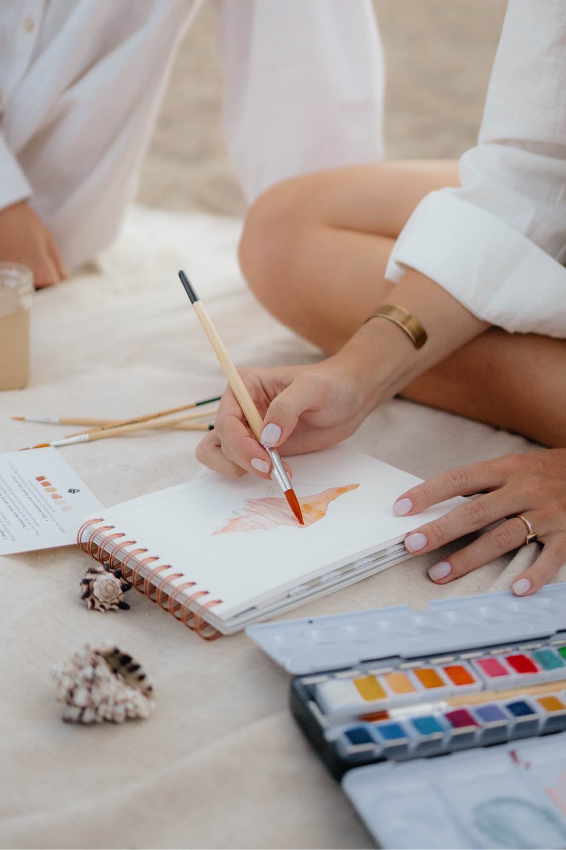 NEW coastal — watercolor workbook